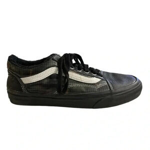 Vans Old Skool Black Camo Shoes, Men’s Size‎ 7; Women's Size 8.5